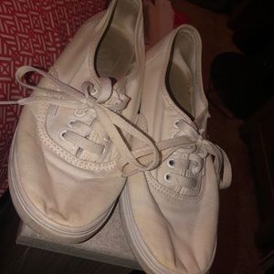 White USED Vans